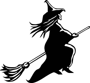 witch on broom 01